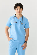 Core 1-Pocket Scrub Top