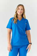 Women's One Pocket Scrub Top