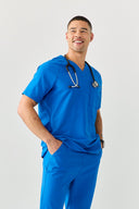 Raglan 4-Pocket Scrub Top