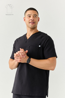 Raglan 4-Pocket Scrub Top