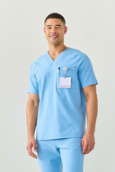 Raglan 4-Pocket Scrub Top