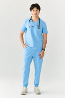 Men's One Pocket Scrub Top