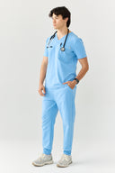 Men's One Pocket Scrub Top
