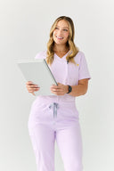 Women's One Pocket Scrub Top