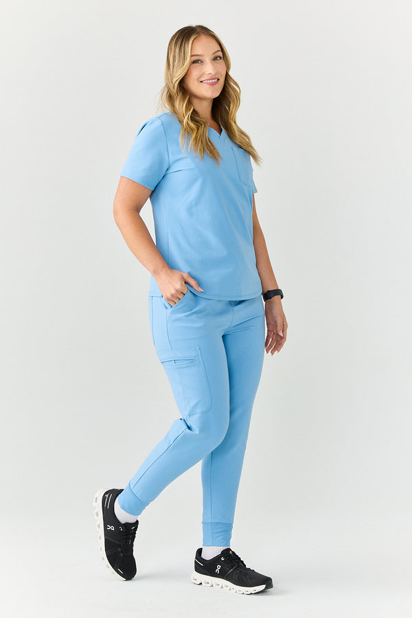 Women's One Pocket Scrub Top