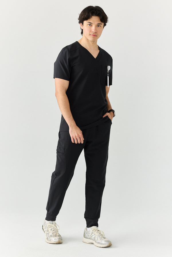 Men's One Pocket Scrub Top