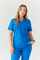 Women's One Pocket Scrub Top