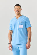 Raglan 4-Pocket Scrub Top
