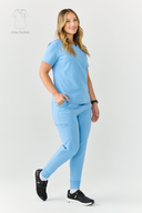 Core 1-Pocket Scrub Top