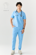 Men's One Pocket Scrub Top
