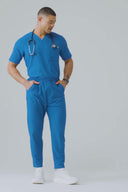 Men's Raglan Scrub Top