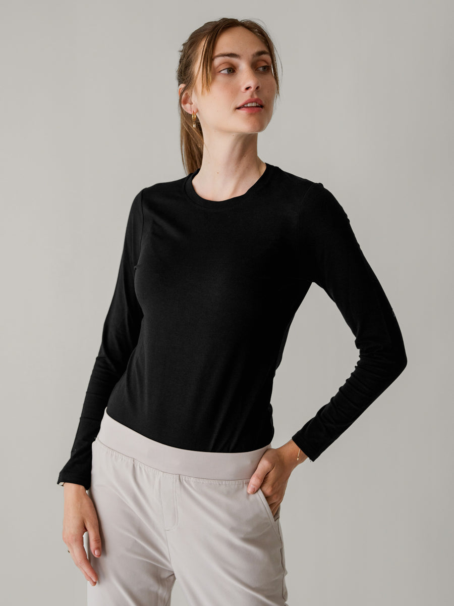 Women's Bamboo Crew Neck Underscrub