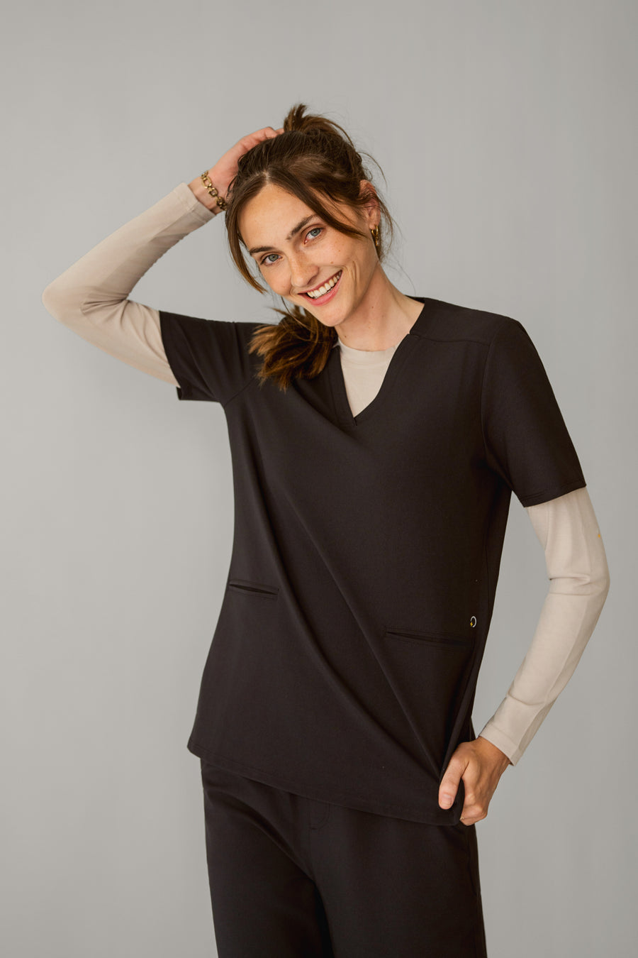 Women’s Two Pocket Scrub Top