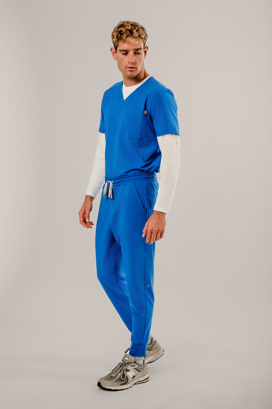 Men's One Pocket Scrub Top