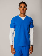 Men's One Pocket Scrub Top