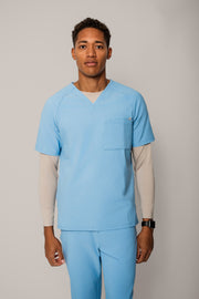 Men's Raglan Scrub Top