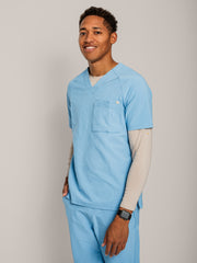 Men's Raglan Scrub Top