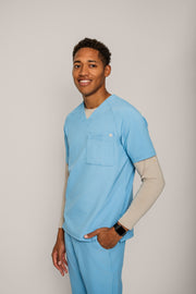 Men's Raglan Scrub Top