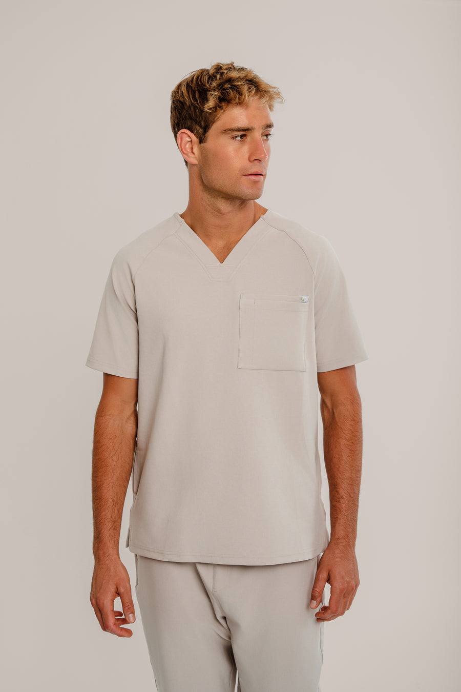 Men's Raglan Scrub Top