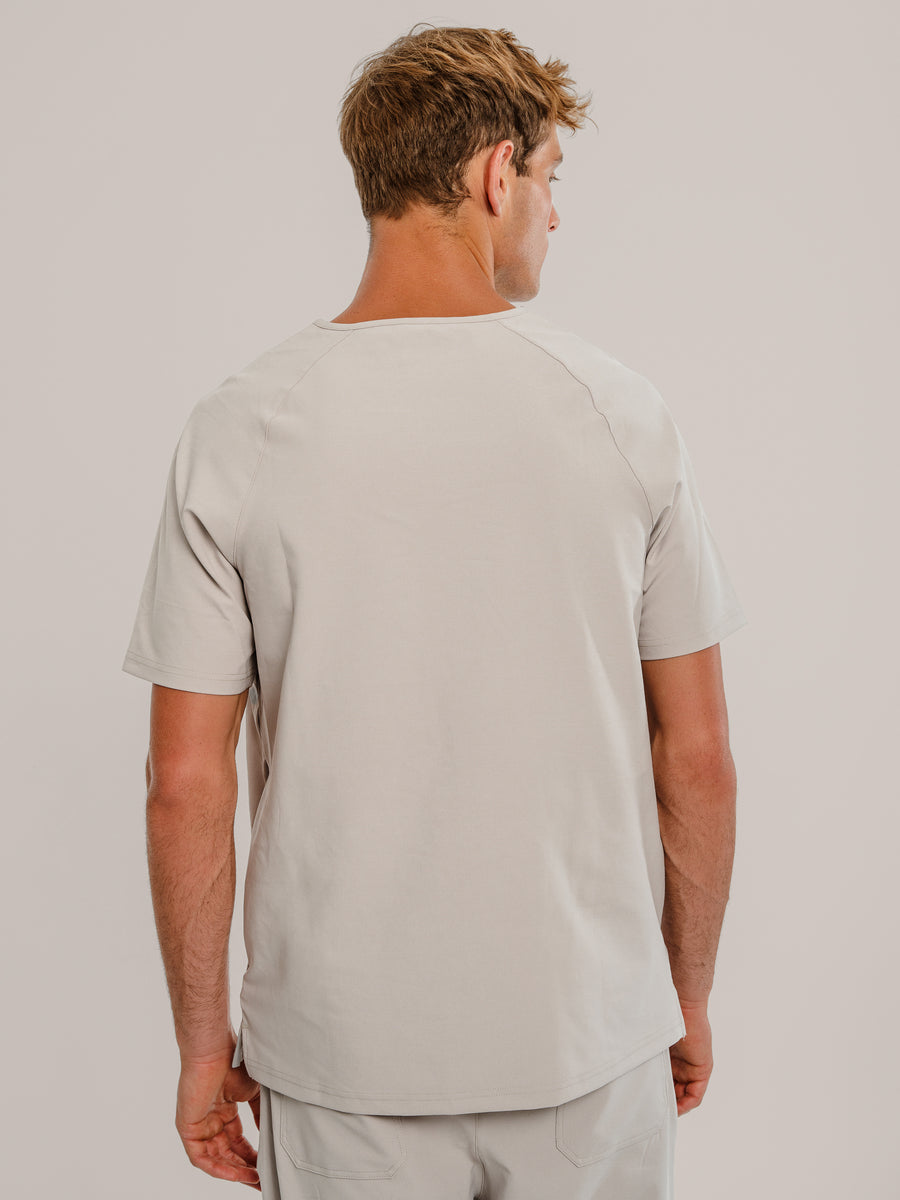 Men's Raglan Scrub Top