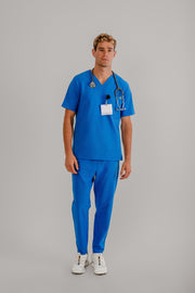 Men's Raglan Scrub Top