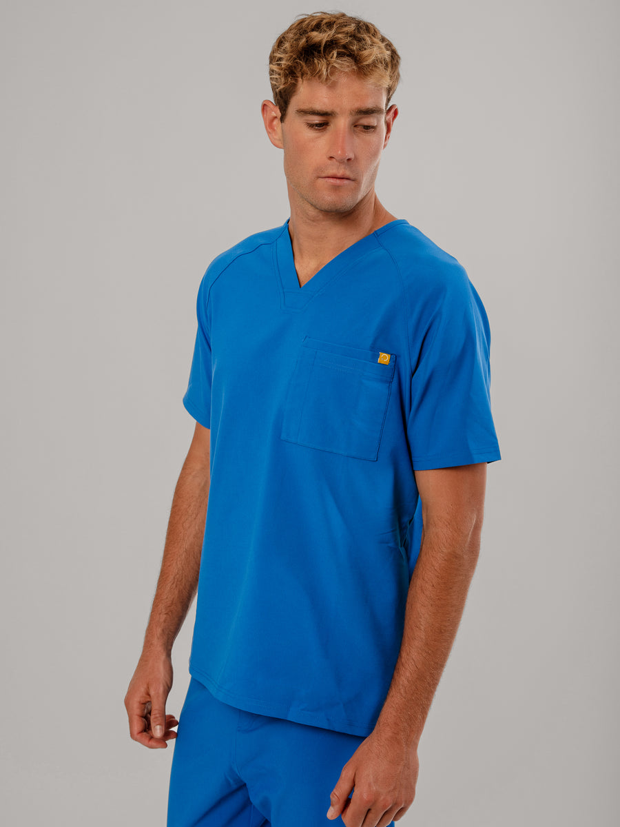 Men's Raglan Scrub Top