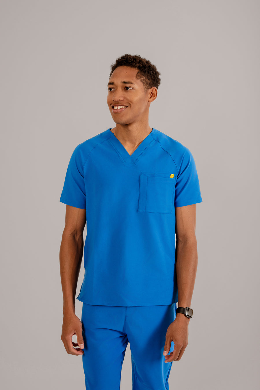 Men's Raglan Scrub Top