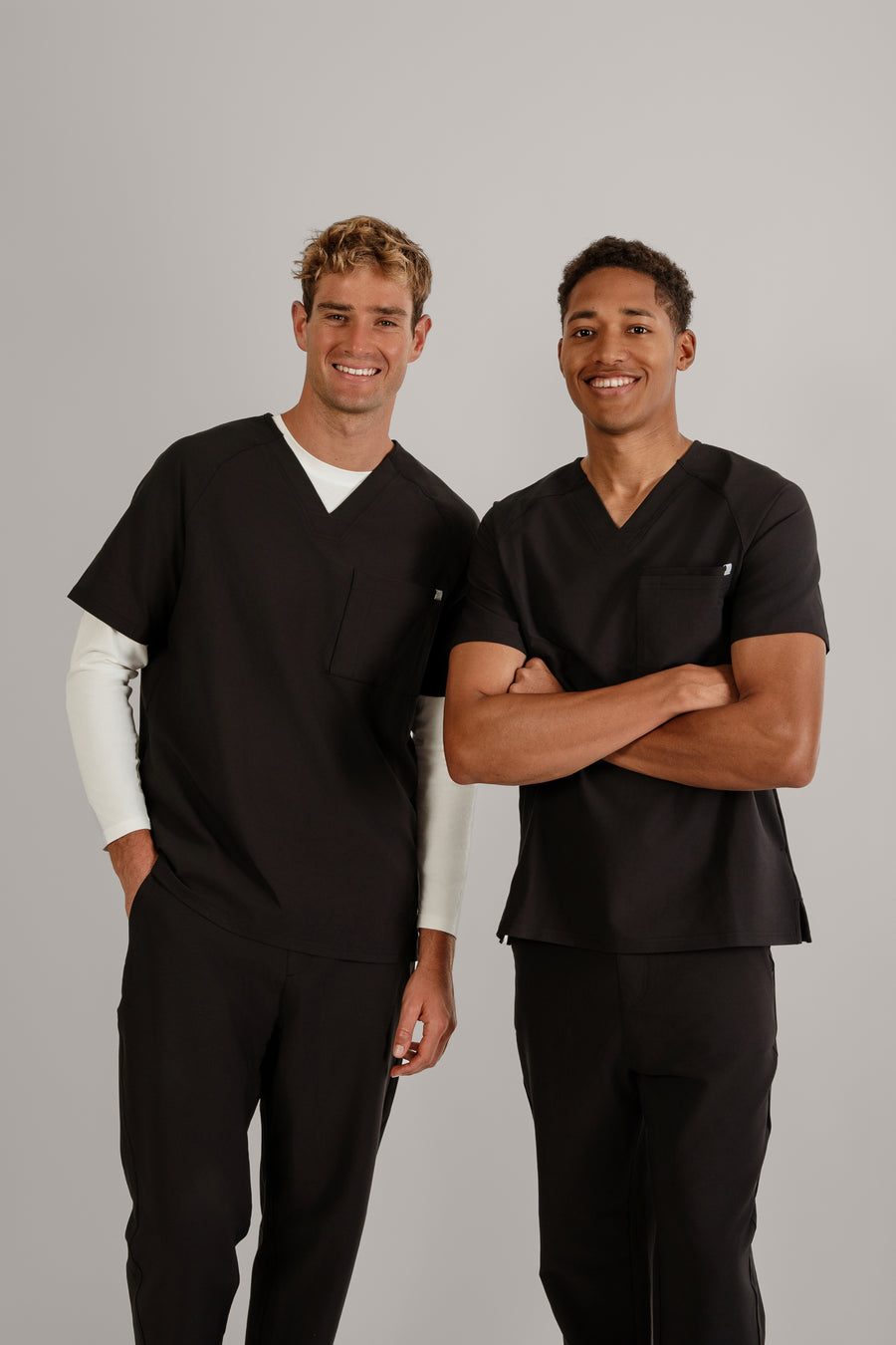 Men's Raglan Scrub Top