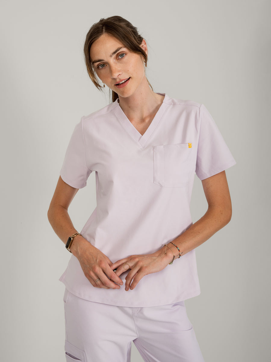 Women's One Pocket Scrub Top