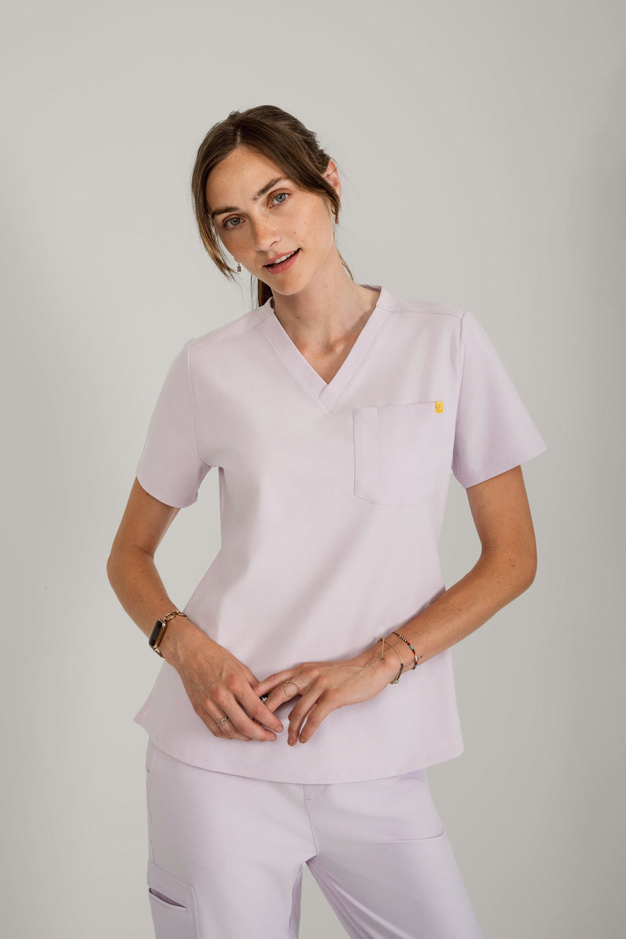 Women's One Pocket Scrub Top