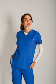 Women's One Pocket Scrub Top