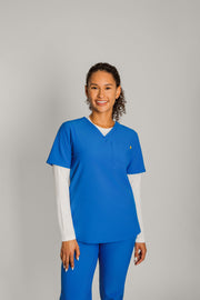 Women's One Pocket Scrub Top
